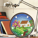 Full Drill Landscape 5D Diamond Painting Embroidery Cross Stitch Kit LED Light