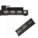For Xbox One S Accessories Vertical Stand with Cooling Fan 3 Port HUB LED 3in1 Z
