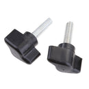 8 Pcs Thumbscrews With Rubber Washers \u0026 Nut Plate Kit For Jeep Wrangler YJ
