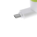 Mini Portable Power Small Micro USB Cooling Fan For Android Cell Phone White