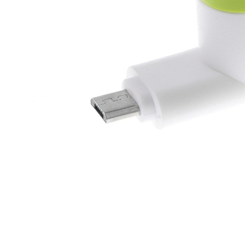 Mini Portable Power Small Micro USB Cooling Fan For Android Cell Phone White
