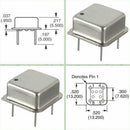 10PCS OSC 24.576MHZ 20.8MM X 13.2MM HCMOS - QX14T50B24.57600B50TT (Fnl) BTX JHW