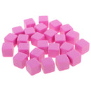 25 Pieces Square Edge Blank Dices D6 Six Sided 16mm/0.62'' for D&D RPG Party