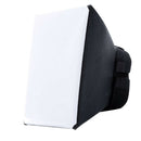 5x4'' Universal Flash Diffuser Light Softbox Collapsible Speedlite Translucent