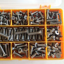 260 Pack of Stainless Steel Hex Socket ,Countersunk Screws Self Allen Bolts ,M4,