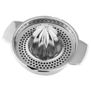 Stainless Steel Manual Orange Juicer Lemon Fruit Juice Squeeze Filter Bowl  A