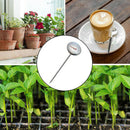 Stainless Steel Soil Thermometer 127mm Stem Display 0-100 Degrees Celsius Range