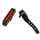 1pc USB Rechargeable LED Bicycle Cycling Front/Rear Tail Light Bike Lamp 6 Modes