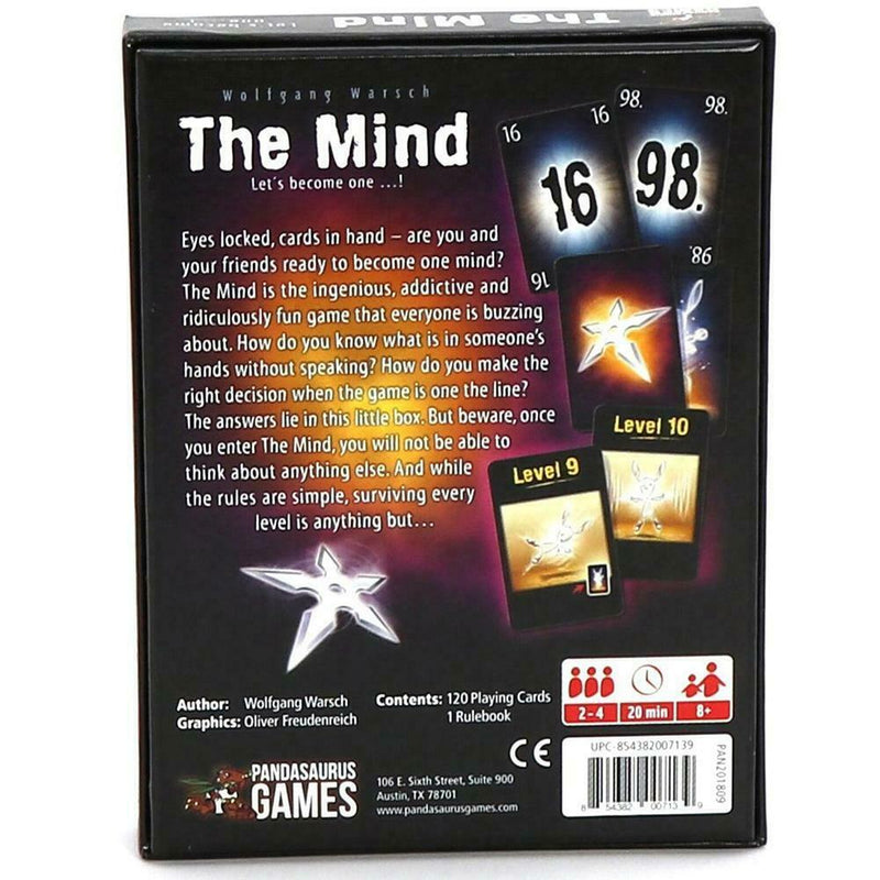 The Mind Card Game anti-human Game Family Interactive Fun Children's Education