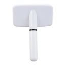 5X(Pet Dog Cat Shedding Grooming Pin Hair Brush Comb White X9D1)