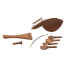 1 set 4/4 Violin Parts Tailpiece Violin Peg Chin Rest End Pin Rosewood NEW