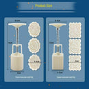Moon Cake Mooncake Mould DIY Baking Hand Pressure Pastry Mold 4pcs/set