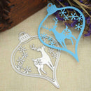 Christmas Deer Cutting Die Stencil Embossing Scrapbook Craft Paper Card A