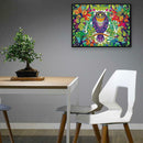 5D DIY Full Drill Diamond Painting Colorful Bird Cross Stitch Embroidery