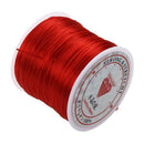 60m Stretchy Elastic Crystal String Cord Thread For Jewelry Making, Red