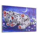 Special Shaped Diamond Painting Cute Tiger Pattern Diy 5D Partial Drill Cro