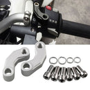 Motorcycle Mirror Riser Extension Bracket Adapter for BMW R1200GS LC/ADV 13 L4Q4