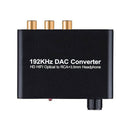 Digital to Analog Converter 192kHz DAC Supports Volume control Digital Coax D3M8