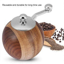 Wooden Grinder Natural Useful Manual Pepper Grinder Salt And Pepper Grinder