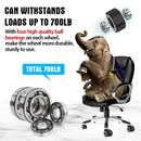 2"Universal Mute Chair Wheel Office Chair Caster Replacement Casters RubberB Hn