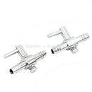 2X Aquarium Fish Thread Air Flow Distributor Lever Control Valve Splitter Pump