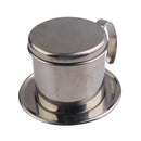 SN9F Stainless Steel Metal Vietnamese Coffee Drip Cup Filter Maker Strainer