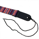 Adjustable 75-130Cm Ukulele Guitar Strap Cotton Leather Sling Belt Buckle W