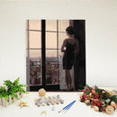 Beauty Paint By Number Kit Digital Oil Painting Art Wall Home Decor 40*50 TSV