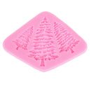 1Pc christmas tree silicone mold fondant cake decorating chocolate baking mo- TE