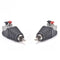 2x Speakers Wire A/V Cables to Audio Male RCA Connector Adapter Jack CLessPl  TE