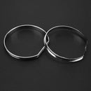 4pcs Dashboard Decoration Frame Auto Car Front Styling Cover for BMW E46