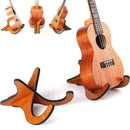 Folding Ukulele Violin Bass Guitar Stand A Frame Floor Hanger B7U Hold Rack U9G9