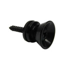 Black Strap Lock Button Knobs Metal End Pin Pack of 2 pairs