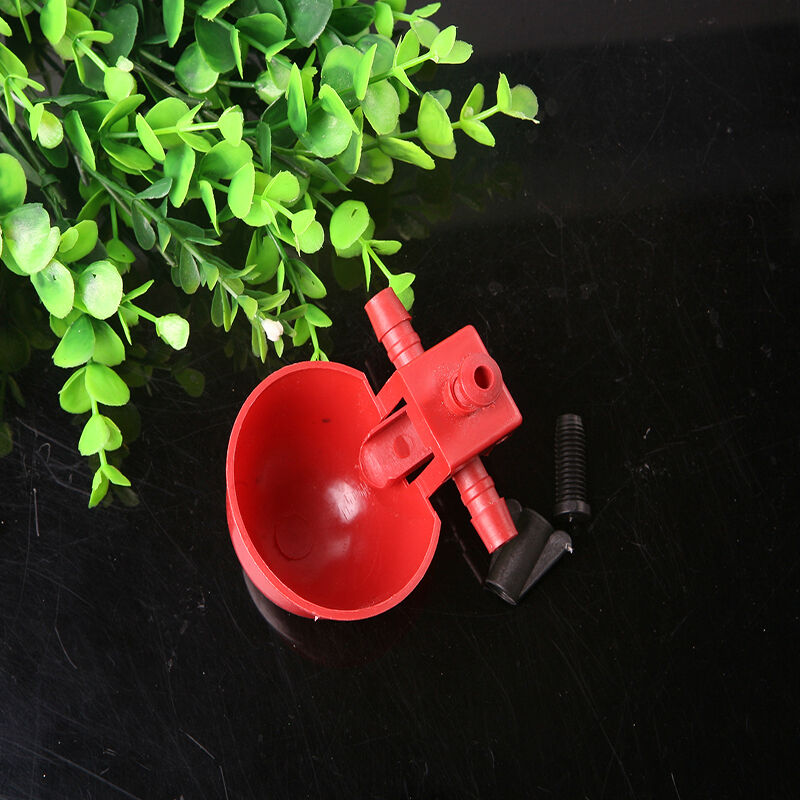 5pcs Coop Feed Automatic Poultry Water Drinking Cups Chicken Fowl Drinker Dwly