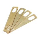 4Pcs Brass Neck Metal Shims 0.2mm 0.5mm 1mm Thickness for ST Electric Guita