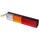 Tail light Stop Brake lamps Lights Indicators 20LED Boat Trailer Bar 12V 24V poi