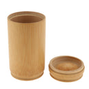 Portable Seal Tea Canister Round Tin Food Storage Serving Container Box a