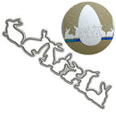 Easter Rabbit Metal Cutting Dies Stencils For Scrapbooking Photo A R8YS Gw