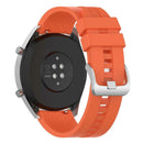 Soft Silicone Wristband Strap for Huawei Watch GT 2 GT Honor Magic (Orange)