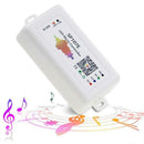 LED Controller, WS2812B WS2811 Music Sync Bluetooth Controller, iOS Android
