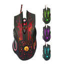 3200DPI LED Optical 6D USB Wired Gaming Game Mouse Pro Gamer Mice For PC