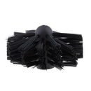 Chimney Cleaning Brush Abrasive Nylon Pipe Brush For Cleaning Dryer Duct 100mm
