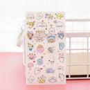 6Pcs Cute Cartoon Korean Decorative Stickers Adhesive Stickers DIY Stickers 2019