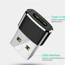 Metal USB 3.0 Male to USB 3.1 Type-C Female Converter USB 3 USB-C Mini Adapter
