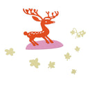 Sika Deer Combination DIY Scrapbook Craft Embroidery Cutting Die Stencils