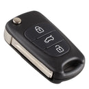 Flip Folding Remote Key Case Upgrade Shell Fob For Kia K2 K5 HYUNDAI KIA Replace