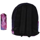 Women Canvas Backpack Stylish Galaxy Star Universe Space Backpack Girls Sch J1B5