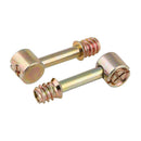 5x Furniture Cabinet Fixing Screw Locking Cam Bolt Nut Fittings