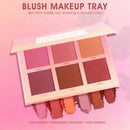 Imagic Makeup 6 Color Blush Rouge Natural Nude Makeup Clearing Brightening