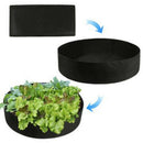 Non-Woven Fabric Raised Garden Bed Round Planting Container Grow B Kw